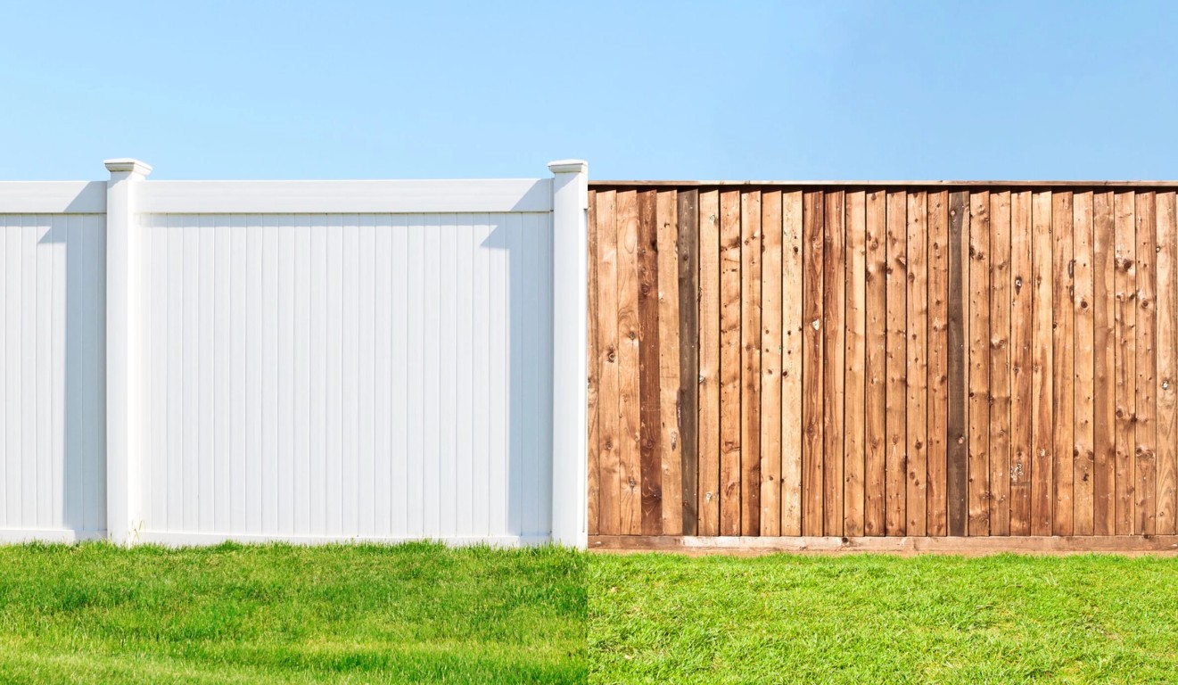 Comparing wood and vinyl fence materials in Santa Clarita